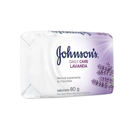 SABONETE EM BARRA JOHNSON LAVANDA 80G