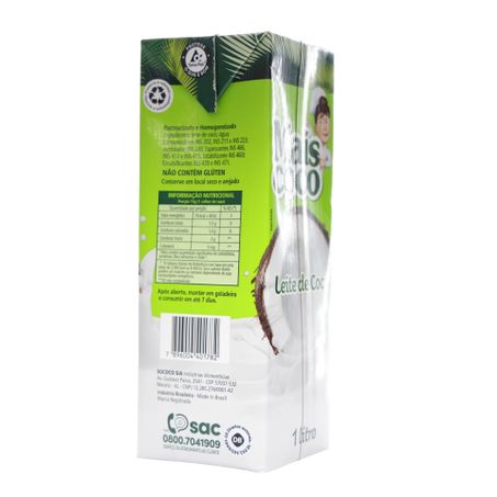 Leite coco mais coco tp 1lt 360-20