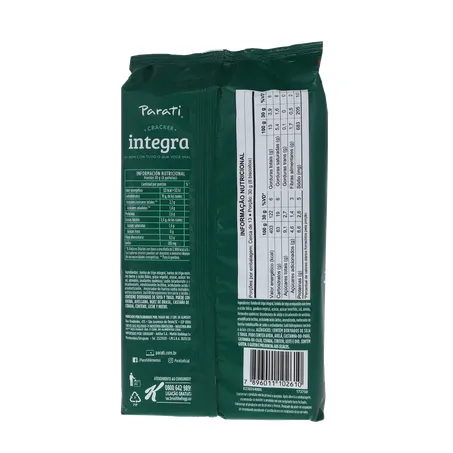 BISCOITO PARATI INTEGRAL 400G 360-19
