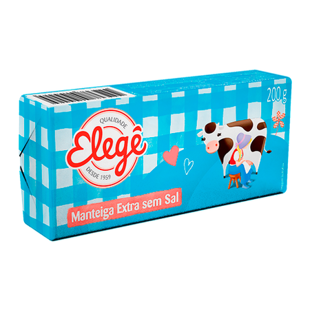 MANTEIGA EXTRA ELEGÊ S/SAL 200G
