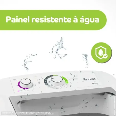 CONSUL LAVADORA DE ROUPAS 9KG 220V CWB09ABBNA      360-4