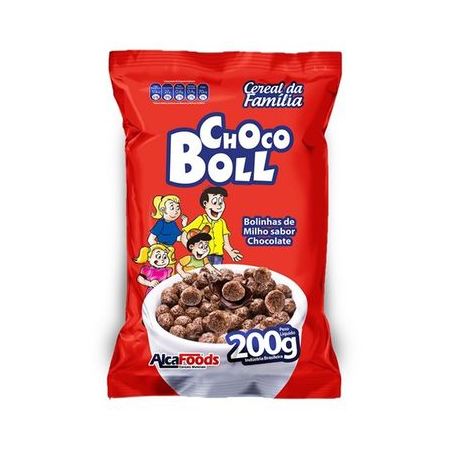 CEREAL ALCA FOODS CHOCO BOLL DA FAMILIA 200G