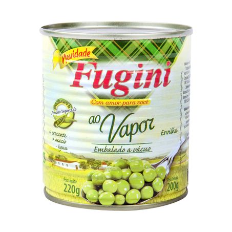 ERVILHA CROCANTE AO VAPOR FUGINI