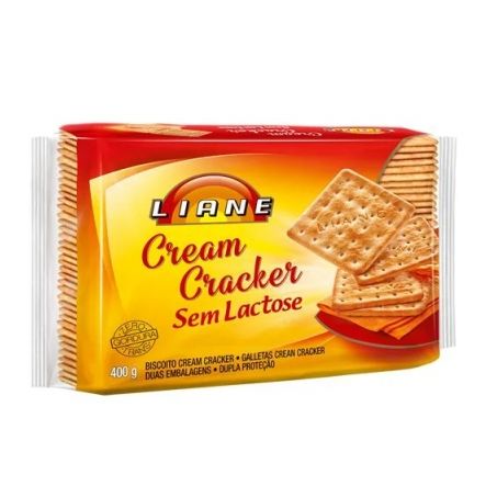 Biscoito sem lactose cream cra. liane 330g