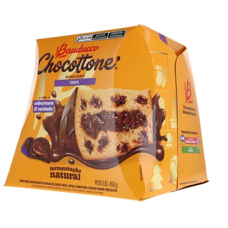 PANETTONE BAUDUCCO CHOCOTTONE TRUFA 500G 360-21