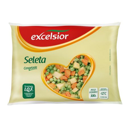 Seleta legumes excelsior 300g congelada