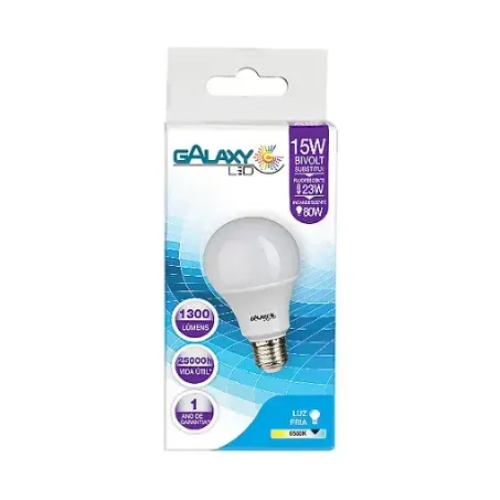 LAMPADA GALAXY LED 15W BIV 6500K
