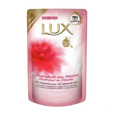 SABONETE LIQ LUX REF 220ML SUAV PETALAS