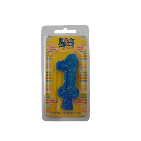 BRINK FEST VELA BIG  AZUL N.1 C/1UN