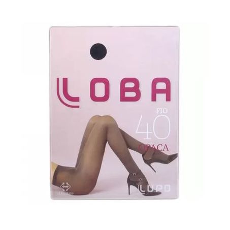 MEIA CALÇA LOBA CLASSICA FIO 40 PRETA M REF 05830-001