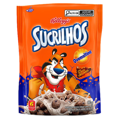 Cereal Matinal Kelloggs 90g - Chocolate Ovomaltine - Sachê