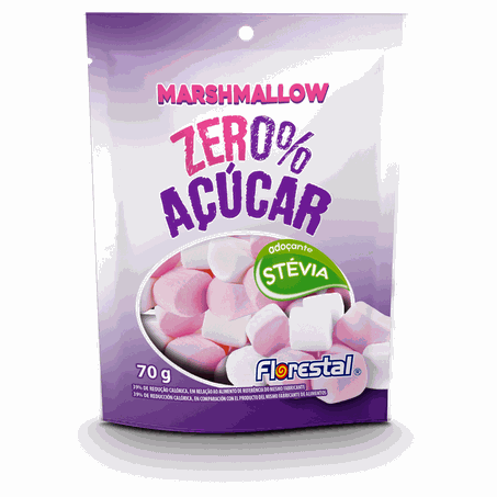 Marshmallow florestal zero acucar 70g
