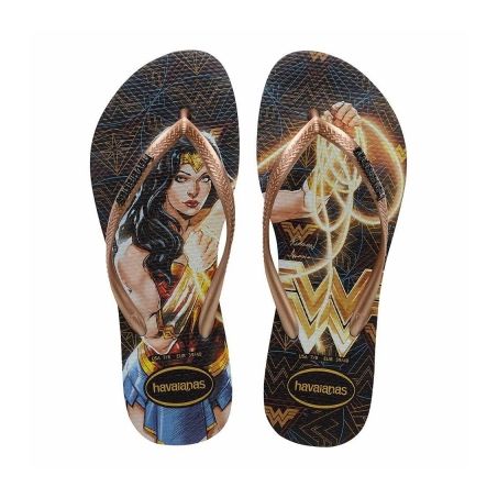 SAND HAVAIANAS SLIM HEROINAS FC PRETO 39/40