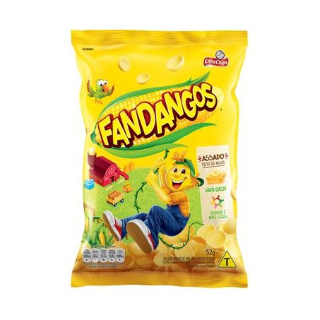 SALGADINHO ELMA CHIPS FANDANGOS QUEIJO 35G