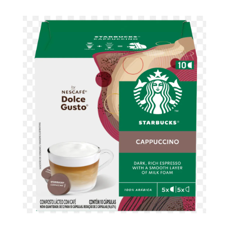 Nescafe dolce gusto starbucks 100g cappu