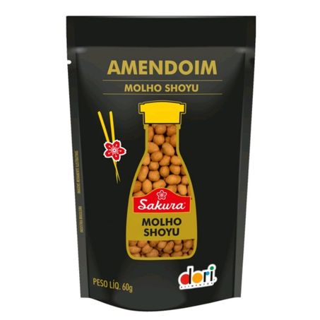 Amendoim dori molho shoyu 60g