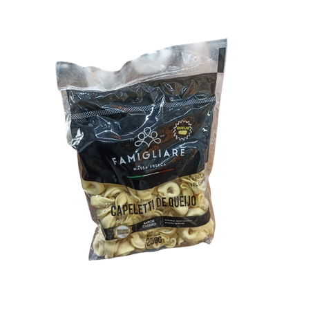 Massa capeletti de queijo famigliare pacote 250g