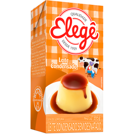 LEITE CONDENSADO ELEGÊ TP 395G