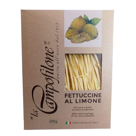 Massa Campofilone Fettuccine Limão 200g
