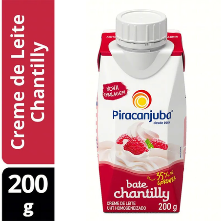 CREME DE CHANTILLY PIRACANJUBA 200ML