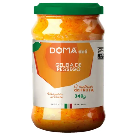 Geleia doma pessego 340g