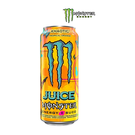 ENERGÉTICO MONSTER KHAOTIC LARANJA TROP 473ML