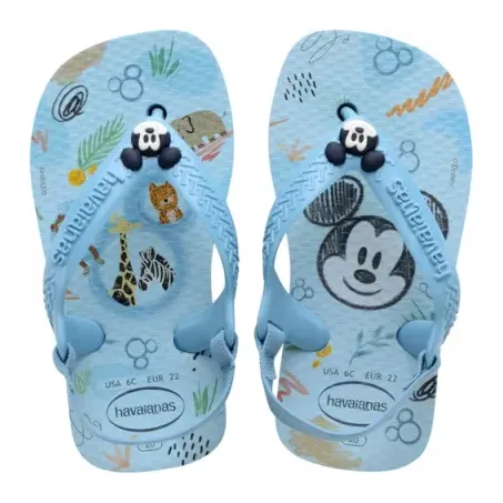 SANDALIA HAVAIANAS NEW BABY DISNEY 19 AZUL LAVAN