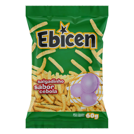 Ebicen salgadinho cebola 60g