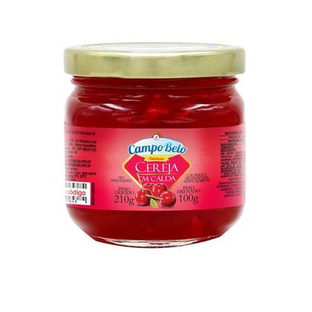 Cereja em Calda Campo Belo Vidro 100G