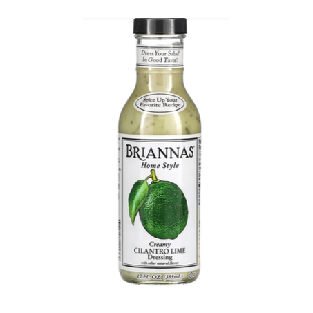 Molho briannas salada cilantro/limão 355ml