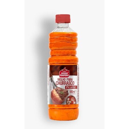 MOLHO CHURRASCO PIC.NOSSO TEMP.500ML