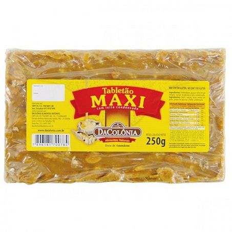 RAPADURA DA COLONIA 250G TABLETÃO MAXI