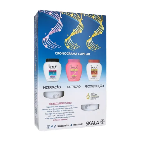Kit Shampoo + Condicionador 325ml Cada Skala Bomba de Vitaminas Caixa com 2un - 650ml 360-16