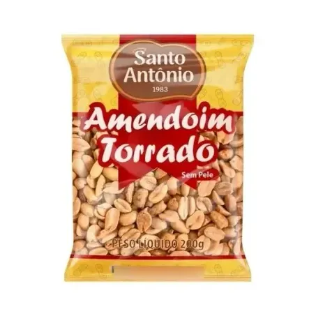 AMENDOIM SANTO ANTONIO 200G TORRADO