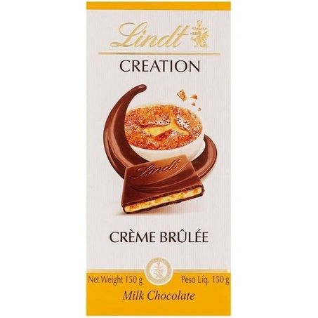 Chocolate Lindt 150g Creation Creme Brulee