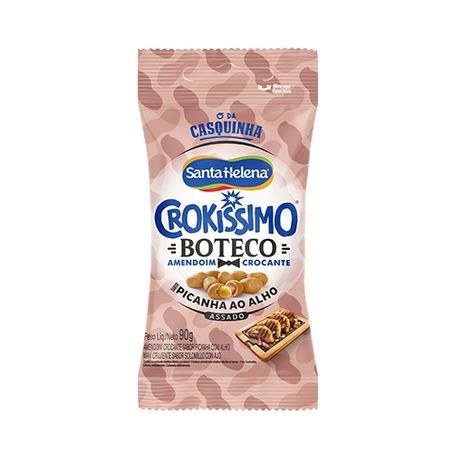 Amendoim Crokissimo 90g Picanha Ao Alho