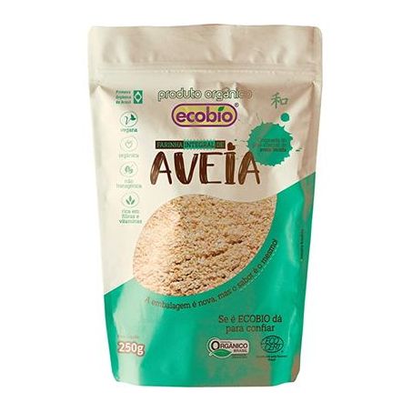 FARINHA  DE AVEIA ECOBIO ORGANICA 250G