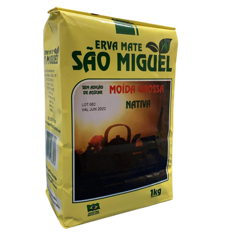 Erva mate 1kg sao miguel moida grossa