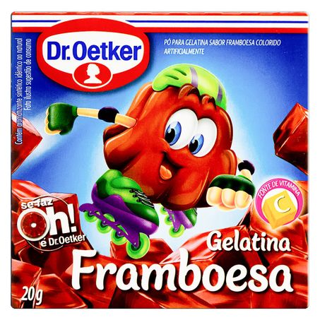 GELATINA EM PÓ FRAMBOESA DR. OETKER