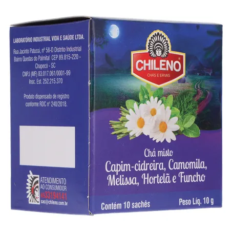Cha chileno misto 10g 360-14