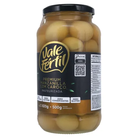 Azeitona vale fertil manzanila c/car500g 360-3