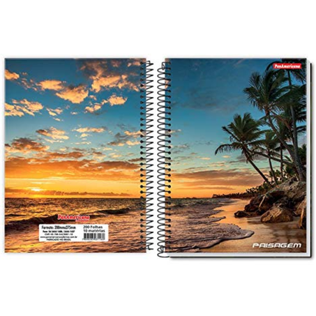 ESCOLAR CADERNO CREDEAL DROPDEAD 20 M 400F