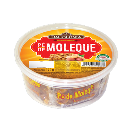 Doce Da Colonia 170g Pe De Moleque Pote