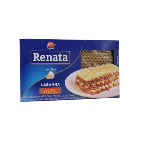 LASANHA RENATA 500G C/OVOS 360-58