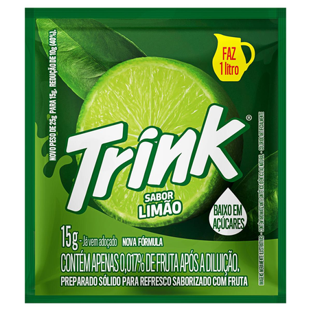 Refresco em Pó Trink 15g - Limão