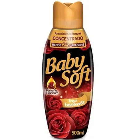 Amaciante de Roupas Concentrado Baby Soft 500ml