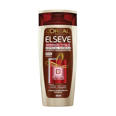 Shampoo elseve rt5 quimica 400ml