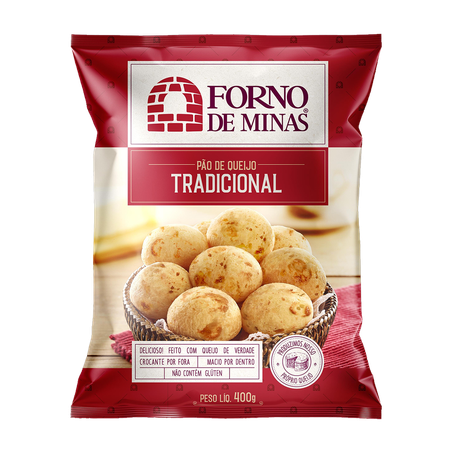 Pão de Queijo Forno Minas Tradicional 400g