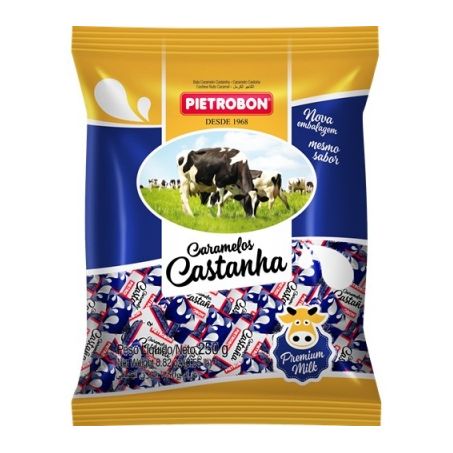 Bala Pietrobon Caramelos Castanha 250G