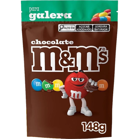 M&ms 148g chocolate ao leite
